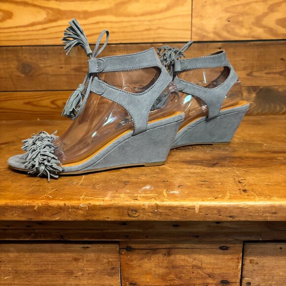 Blue Suede Shoes Size 7 - Picture 2 of 6